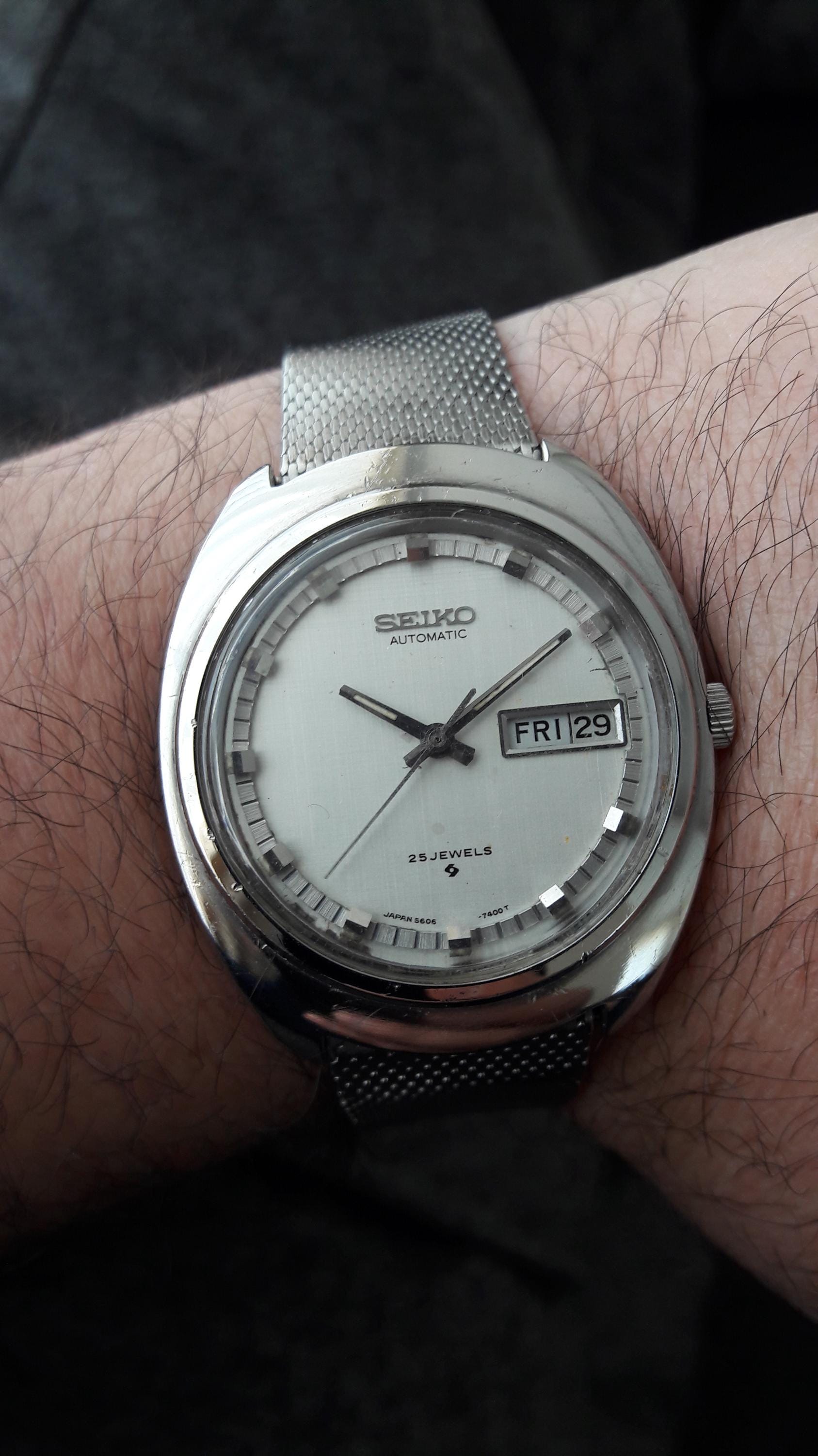 SEIKO LOAD MATIC 自動巻 5606 7110 23JEWELS