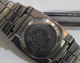 セイコー Lm 5606-6020 自動巻き フルオリジナル 1973年モデル 非常に