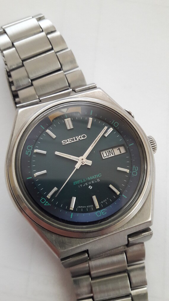 Seiko Automatic Bellmatic Alarm 4006 