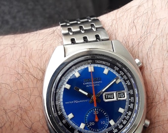 SEIKO 6139-6012セイコーシングルクロノ　自動巻き　オクタゴンケース セイコー SEIKO クロノグラフ 6139-6012 1つ目クロノグラフ