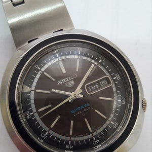 1972年 seiko5 ヴィンテージ セイコー5 6119-6400 Classic Vintage Orange 1970s Seiko 5 Sports 21 Jewels 6119