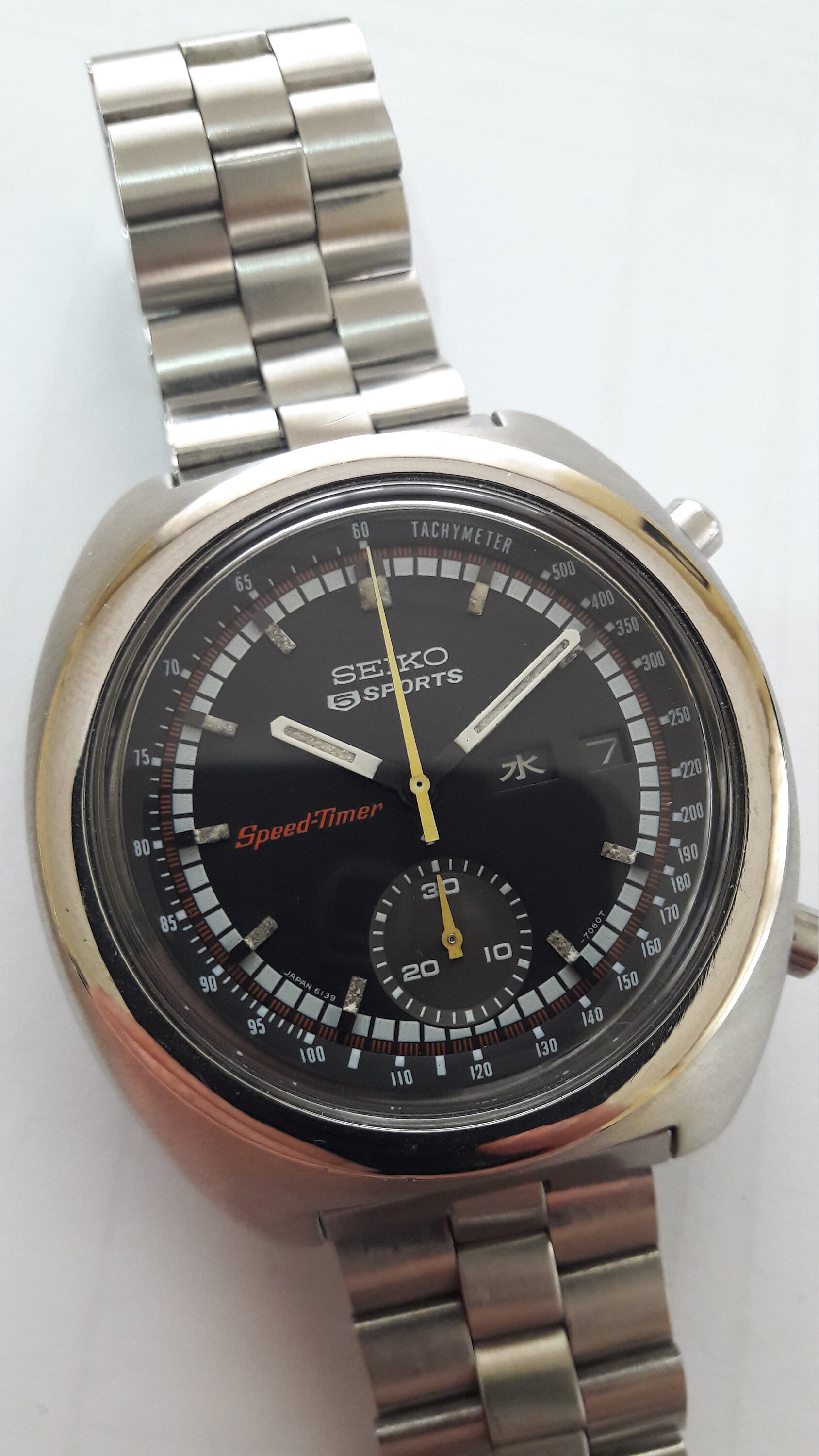 Seiko 5 Sports Speed Timer JDM 6139-7012 Automatic Chronograph - Etsy  Australia