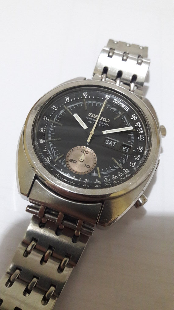 Seiko 6139-6012  automatic chronograph   Bruce Lee