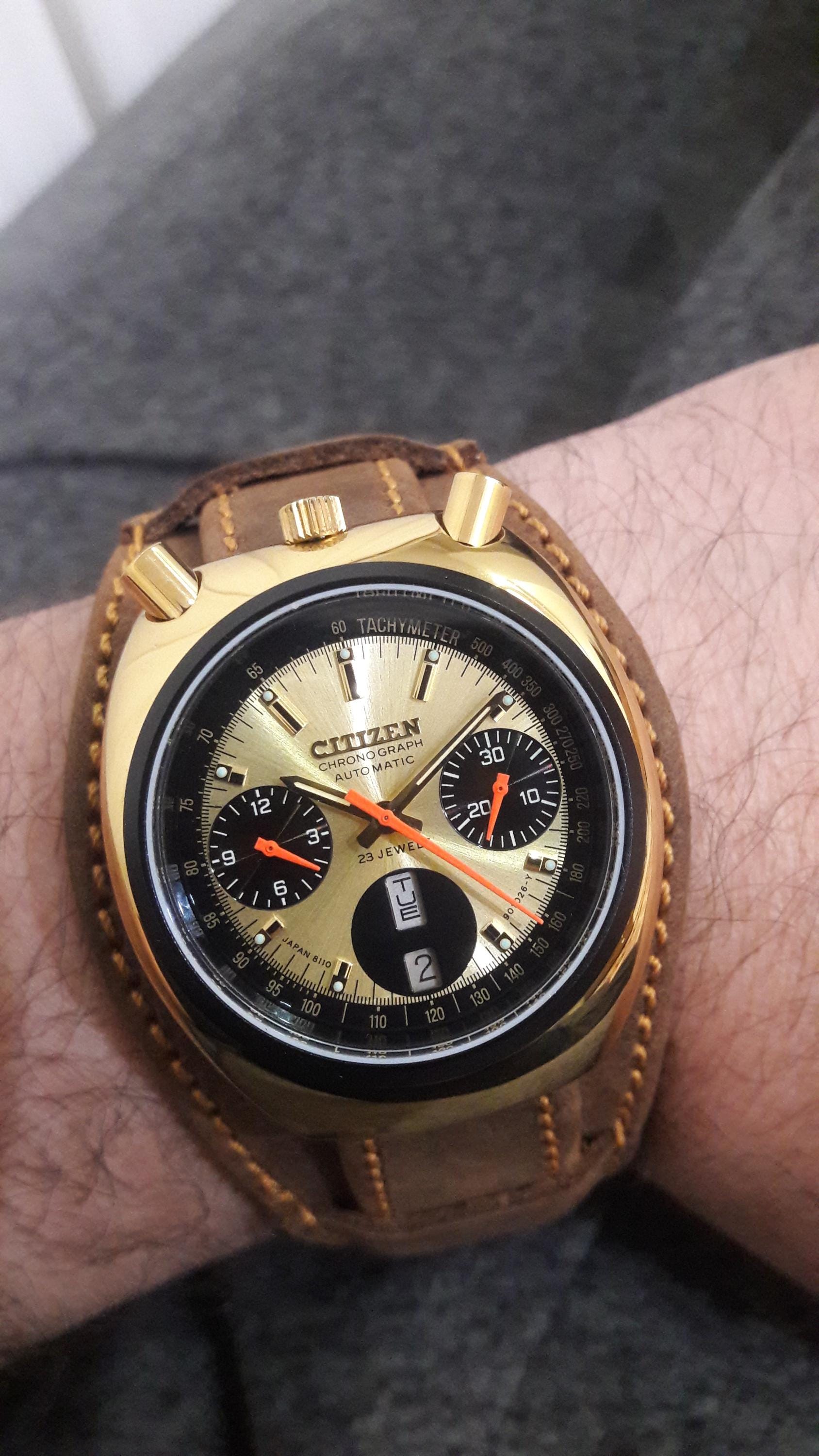 Citizen bullhead chronograph - Etsy 日本