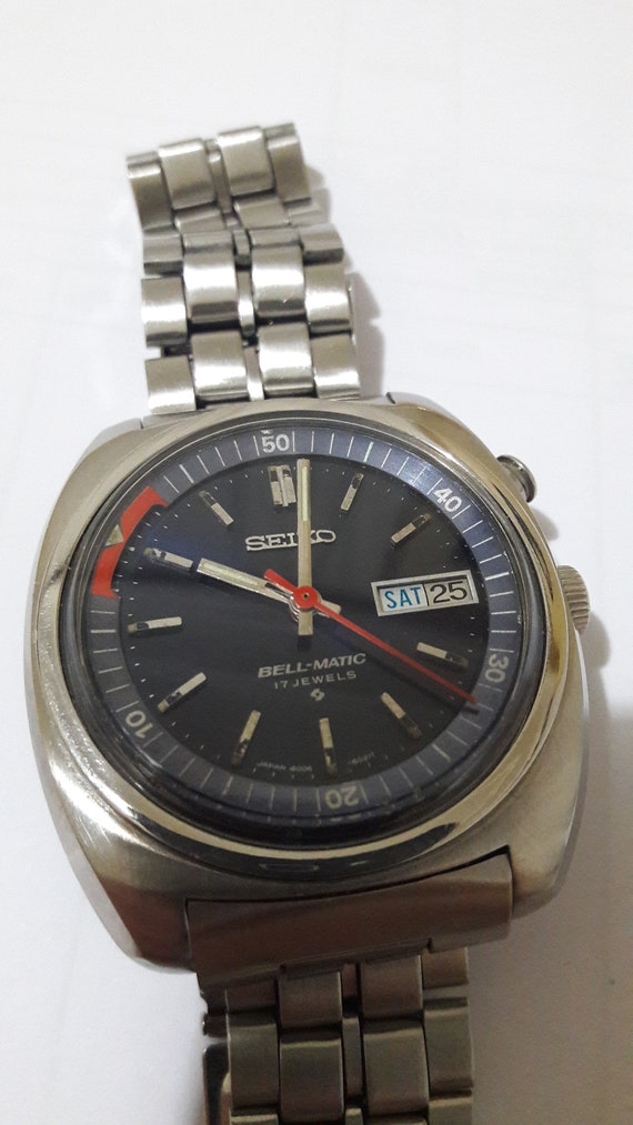Seiko bellmatic alarm automatic 40066030 original 19… Gem