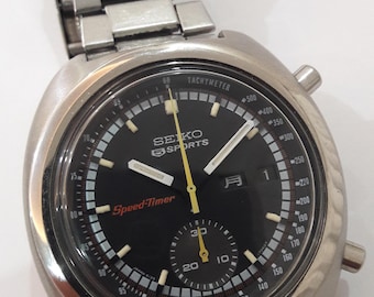 Seiko 6139-7012 Rally JDM Speed Timer Automatic Chronograph - 1971