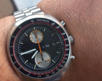 Seiko Automatic Chronograph 6138-0011 Ufo Yatchman Original 1974