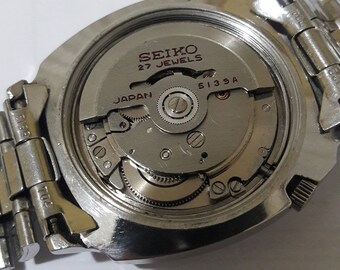 Seiko 5 Automatic dx 27 Jewels 5139-7040 Full - Etsy