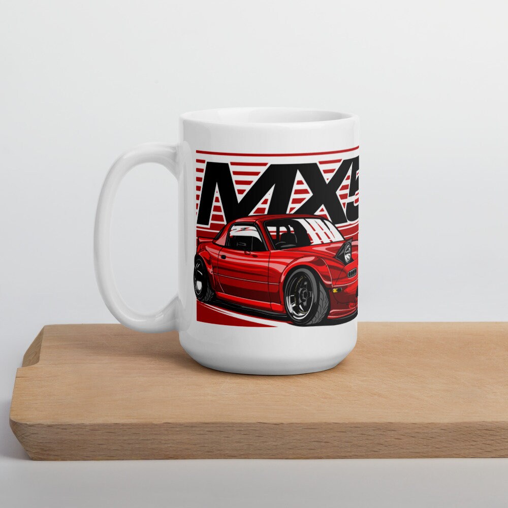 Mug Blanc Brillant MX5 main image 0