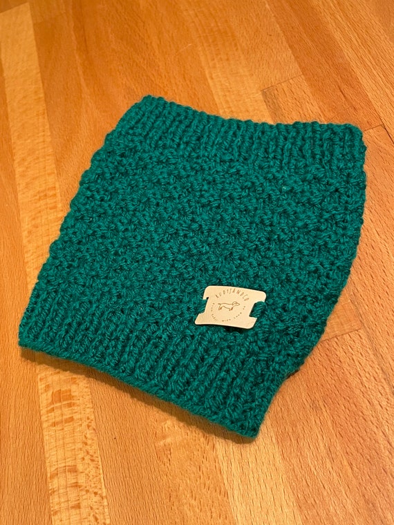 Spring Snood || Jade Green - Etsy display picture 3