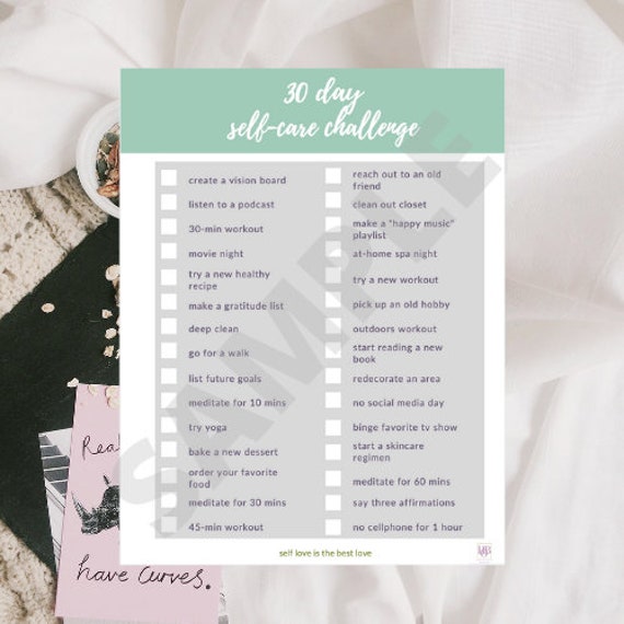 Printable 30 Day Self Love Challenge 2023 Self Care Calendar - Etsy printable-30-day-self-love-challenge-2023-self-care-calendar-etsy