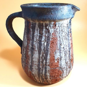 Studio Vase, Gerhard Liebenthron, Bremen, 1974, West German pottery, artist ceramics, art pottery, Seventies