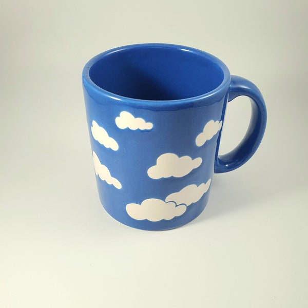 Waechtersbach clouds mug cup 70s Seventies Retro Mid Century Waechtersbach mug with clouds WGC WGP collector's item very rare