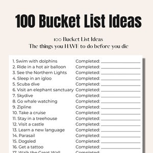 100 Bucket List Ideas Travel Bucket List Ideas 100 Things to Do Before