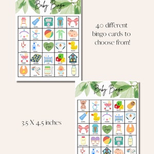 Baby Shower Games | Printable Baby Shower Themed Games | 40 Different ...