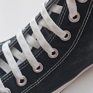 Luminous Shoelaces, Glowing In Dark Shoe Laces for Sneakers and Sport Shoes, Flat 140 cm Reflective Star Printed Shoelaces for Men and Women