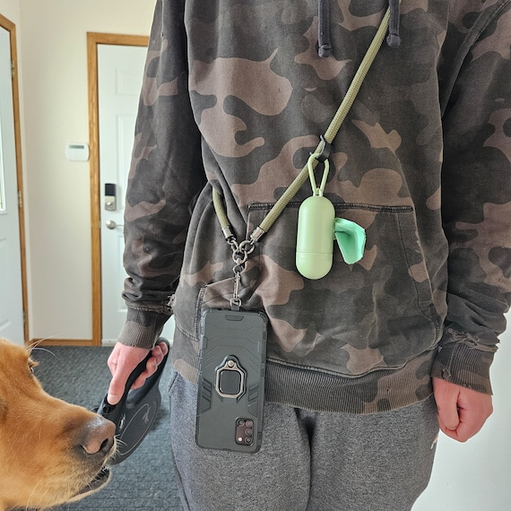 Crossbody Phone Case Lanyard, Phone Leash With Connector Patch