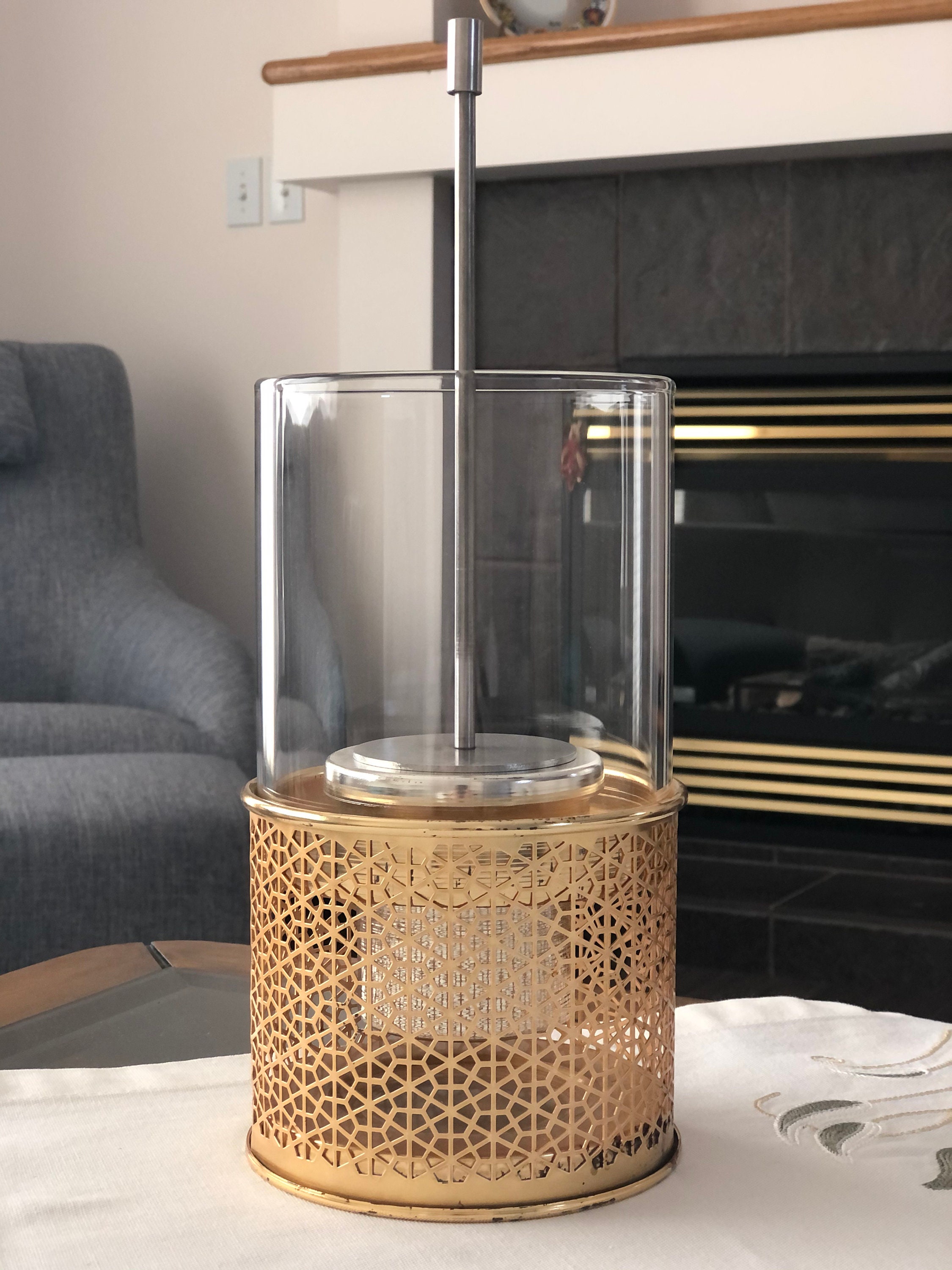 Tischkamin Feuerstelle Feuerschale tragbar Bio Ethanol | Etsy