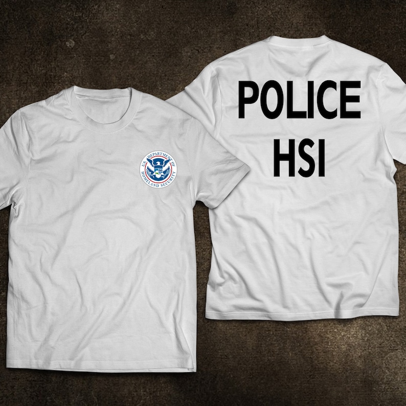United States Department Of Homeland Security Investigations Etsy