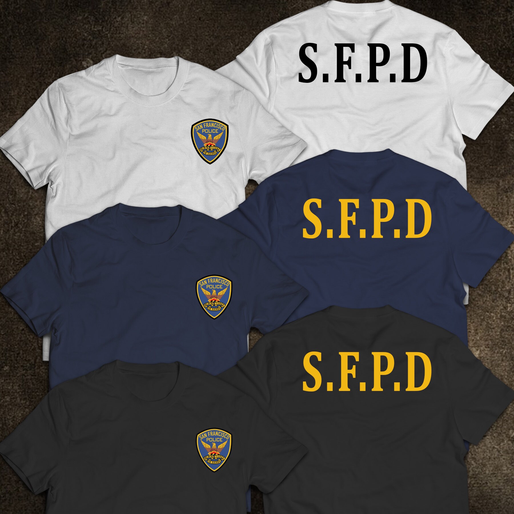 New California San Francisco Police Department US United Etsy