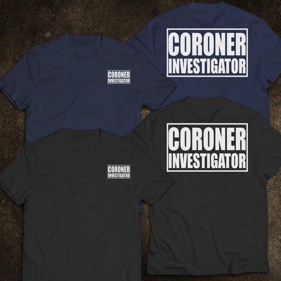 Police Coroner Investigator Police Department US United States Etsy