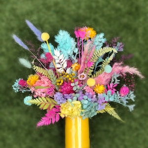 Rainbow spring floral arrangement
