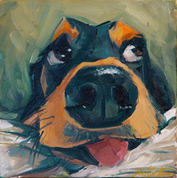 絵画 インテリア 油絵 F4-072319 子犬と女の子 