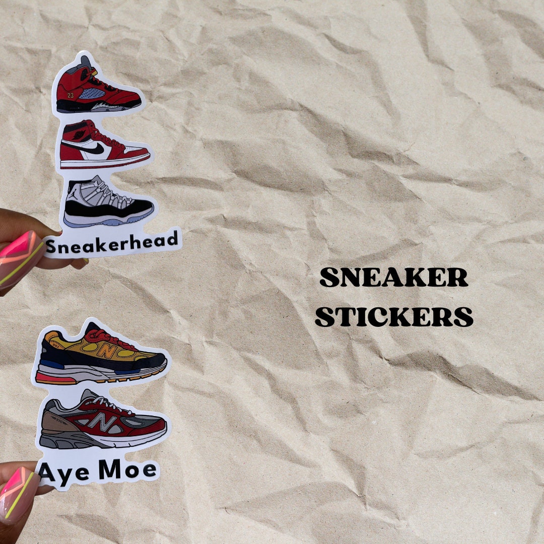 Sneaker Stickers - Etsy