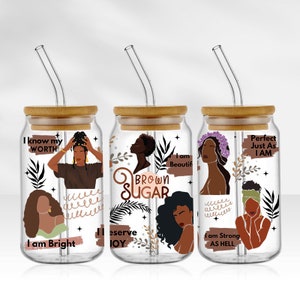 Black women affirmation cup