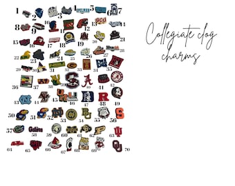 Collegiate Clog Charms #2