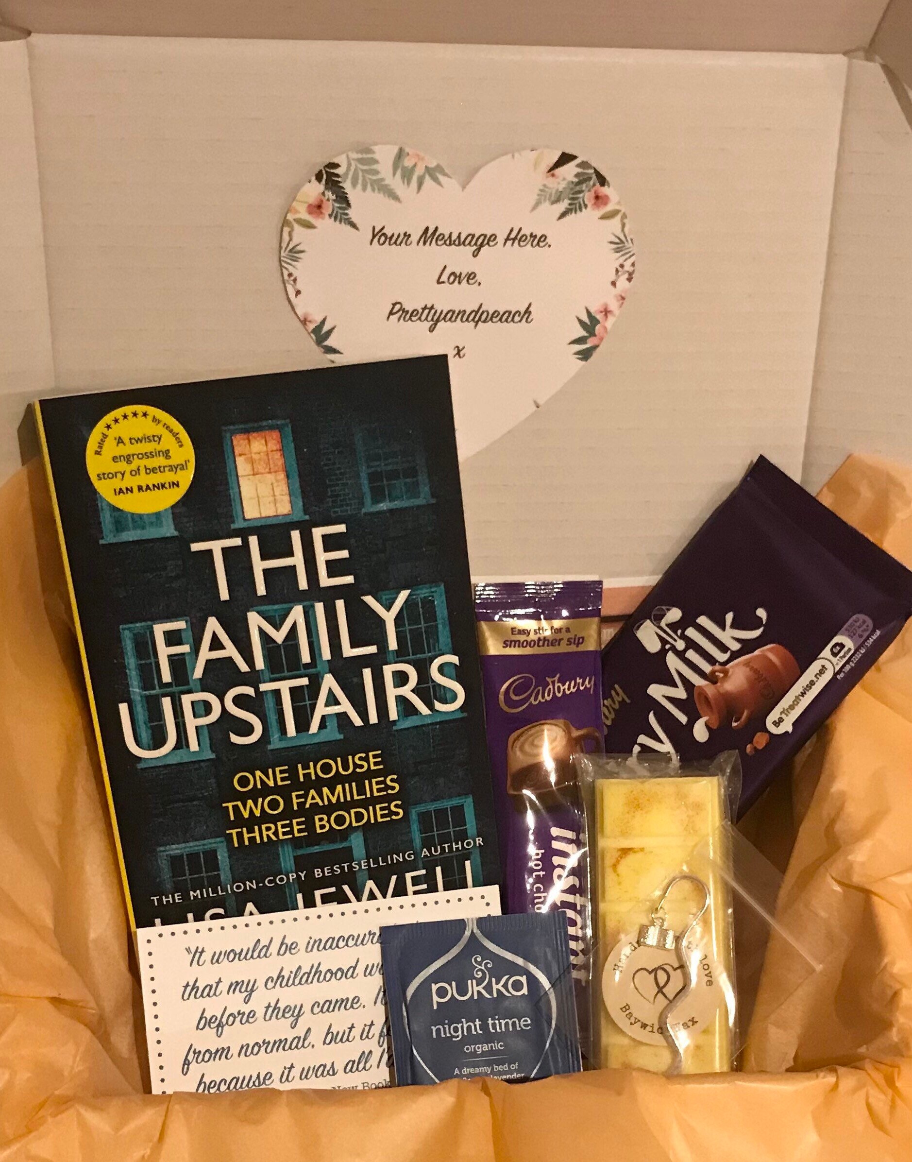 Book Hamper Book Lovers Gift Hamper Birthday Present for Her Etsy