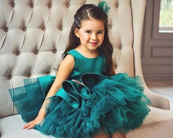 Baby teal dress | Etsy