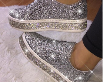 bling tennis shoes for prom