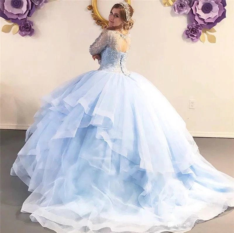 10% OFF Erin: Cinderella Ball Gown Beautiful Powder Blue - Etsy