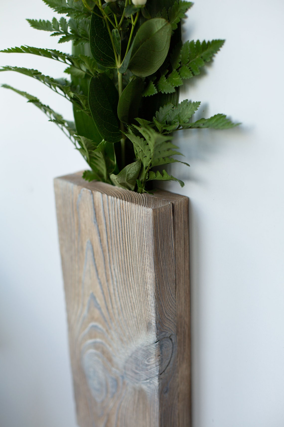 Wall Hanging for Greenery Wall Pocket Wood Wall wood Etsy