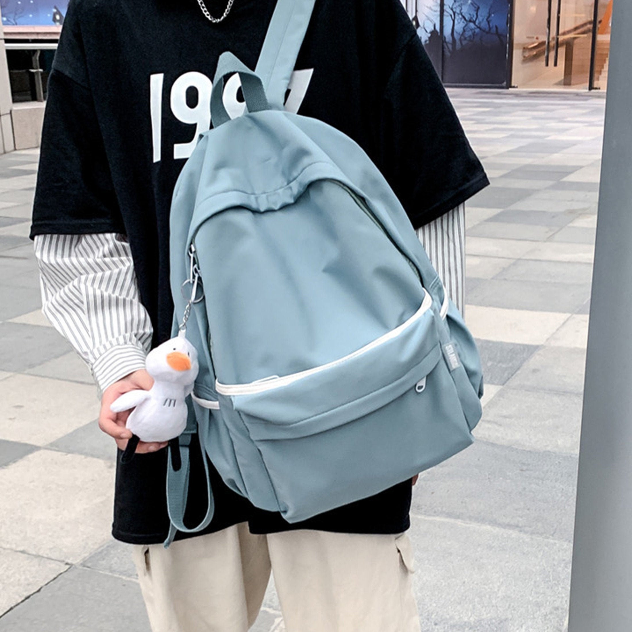 plain color backpacks