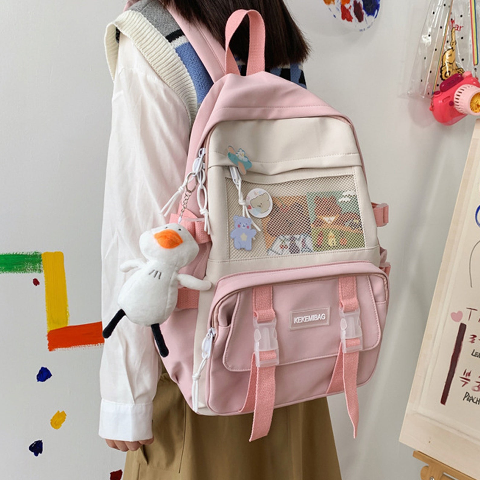 MultiWay Kawaii backpack Backpacks for Woman Teens gift Etsy