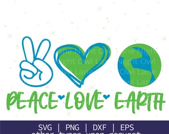 Free Free 144 Peace Love Earth Svg SVG PNG EPS DXF File