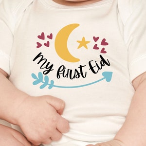 My First Eid svg | Eid svg | Muslim svg | Muslim baby svg | Islamic svg | Arabic svg | Islamic baby svg | Arabic baby svg | sublimation