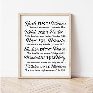 Names of God svg, Names of God, Hebrew names of God, svg, names of God svg for shirts, Hebrew svg, Christian svg, Hebrew scripture svg
