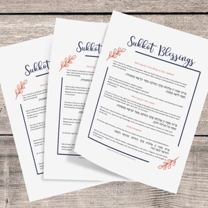 Sukkah blessings printables, printable Jewish prayers, Hebrew, English, and transliteration Sukkot blessings, Sukkot blessings pdf