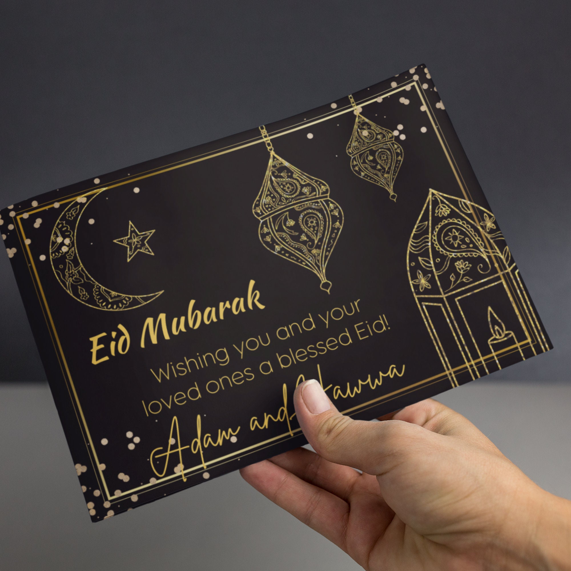 Eid Card Canva Template Printable Eid Card Eid Mubarak Etsy Eid Card Canva Template Printable Eid Card Eid Mubarak Etsy