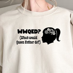 Funny Purim svg | svg | What would Queen Esther Do? svg | Purim shtick | Purim costume svg | Purim shirt svg | Jewish svg | funny Jewish svg