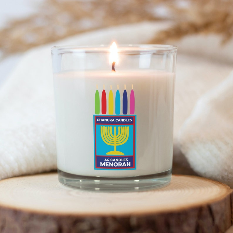 Hanukkah Candles Svg Menorah Candles Svg Box of Hanukka Etsy