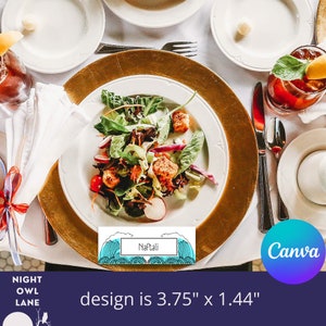 Passover Placecard Canva Template | Passover Placecards | Canva ...