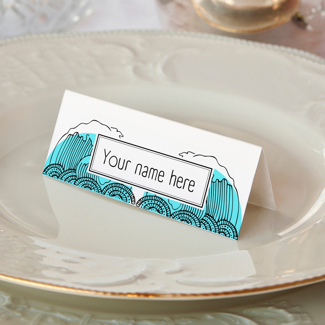 Passover Placecard Canva Template | Passover Placecards | Canva ...