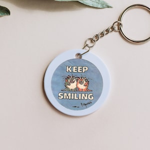 Boynton | Keep Smiling | Vintage sticker | Digital Sticker | Y2k | 80s | cats digital download | round cartoon sticker | retro sticker | png