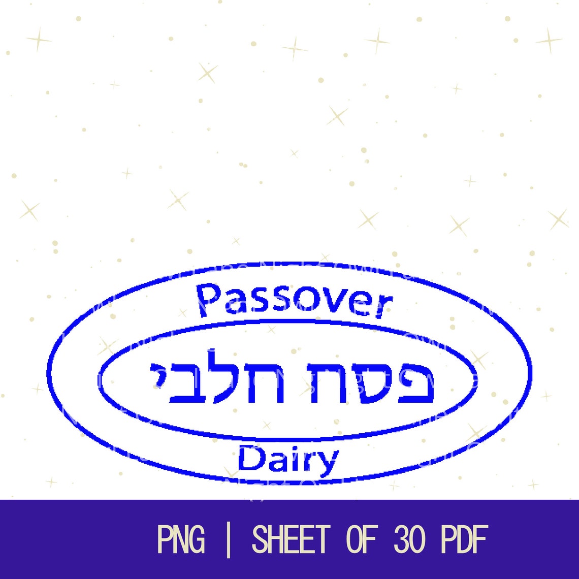 Pesach Chalavi Kosher Labels PDF Passover Dairy Kosher Labels Etsy