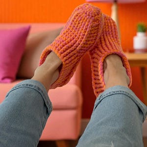 Crochet Slipper Socks Pettern image 5