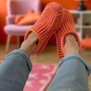 Crochet Slipper Socks Pettern image 13